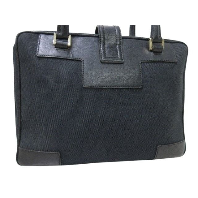 Gucci Handbag G Logo 001-5155 Black Canvas And Leather Gold Hardware — view 7
