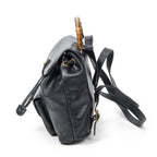 Gucci Mini Bamboo Backpack Navy Calfskin Leather — view 3