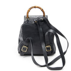 Gucci Mini Bamboo Backpack Navy Calfskin Leather — view 5
