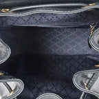 Gucci Mini Bamboo Backpack Navy Calfskin Leather — view 9