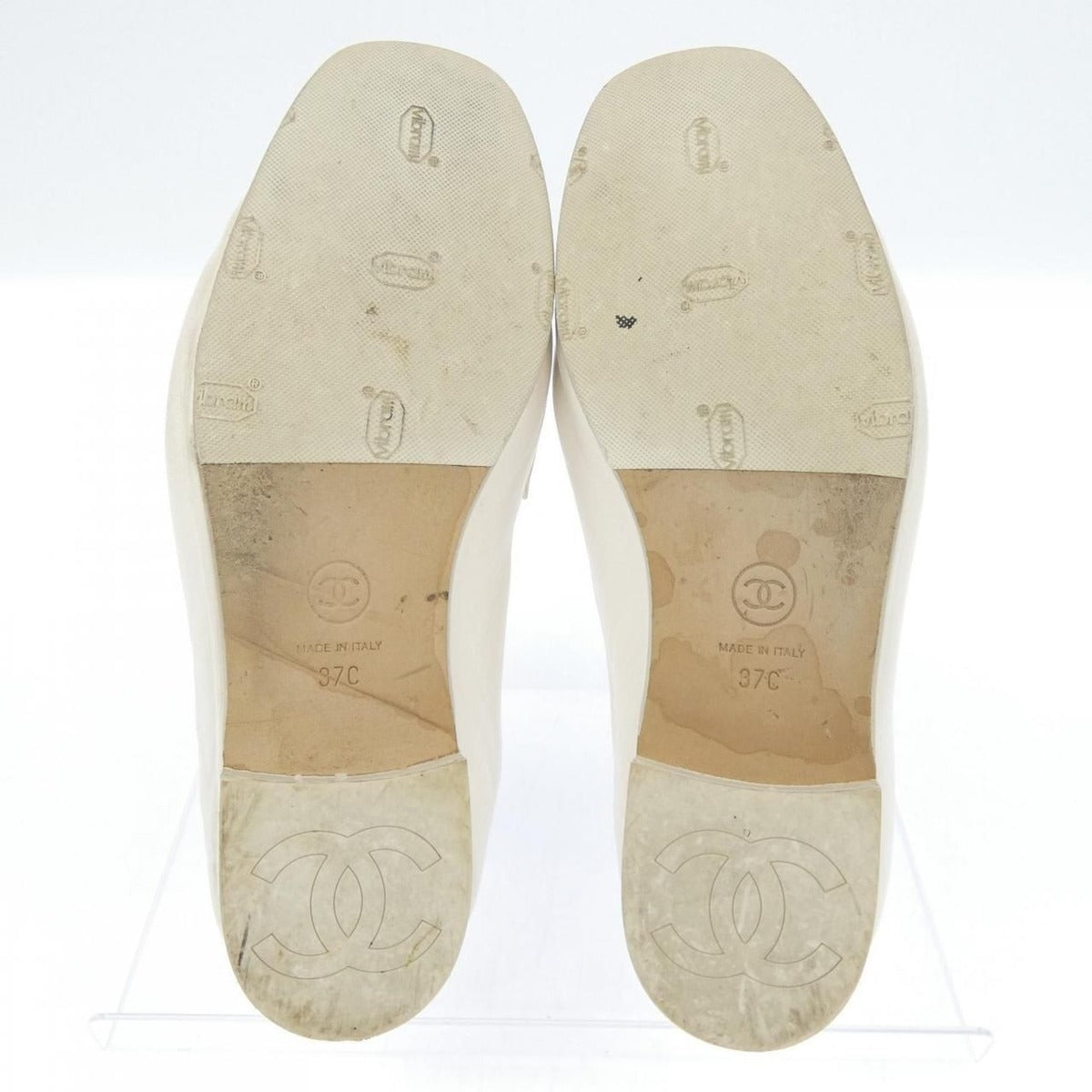 Chanel Shoes Black 37 White — view 4