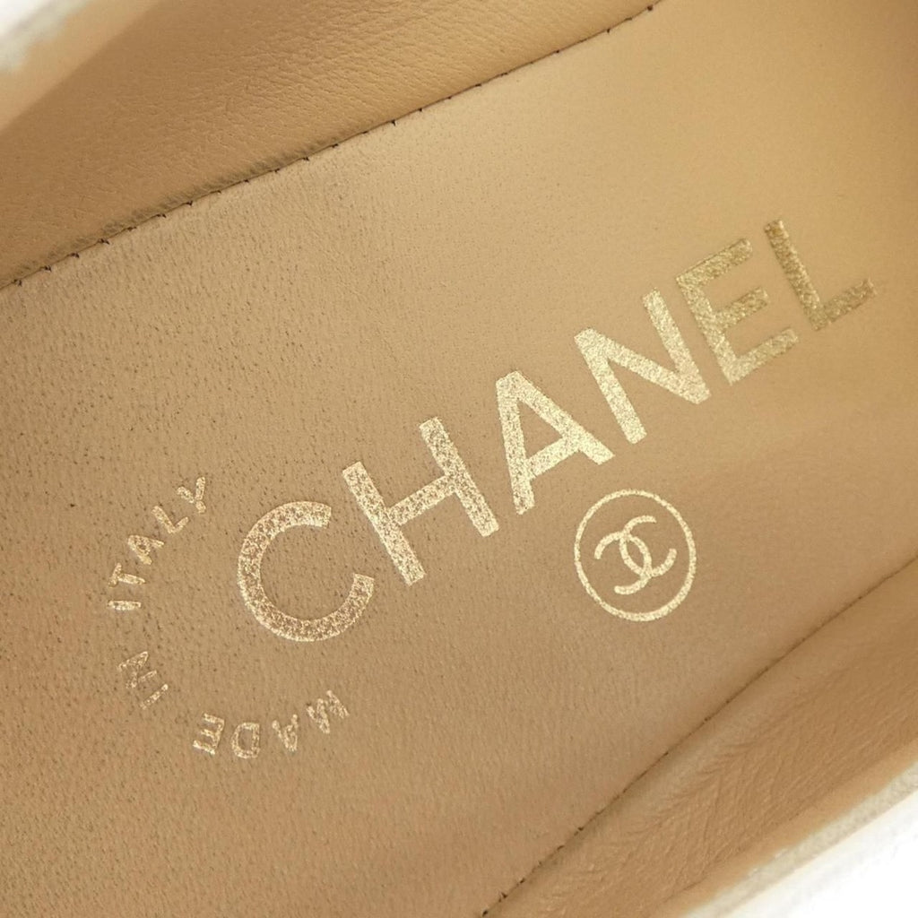 Chanel Shoes Black 37 White — view 6