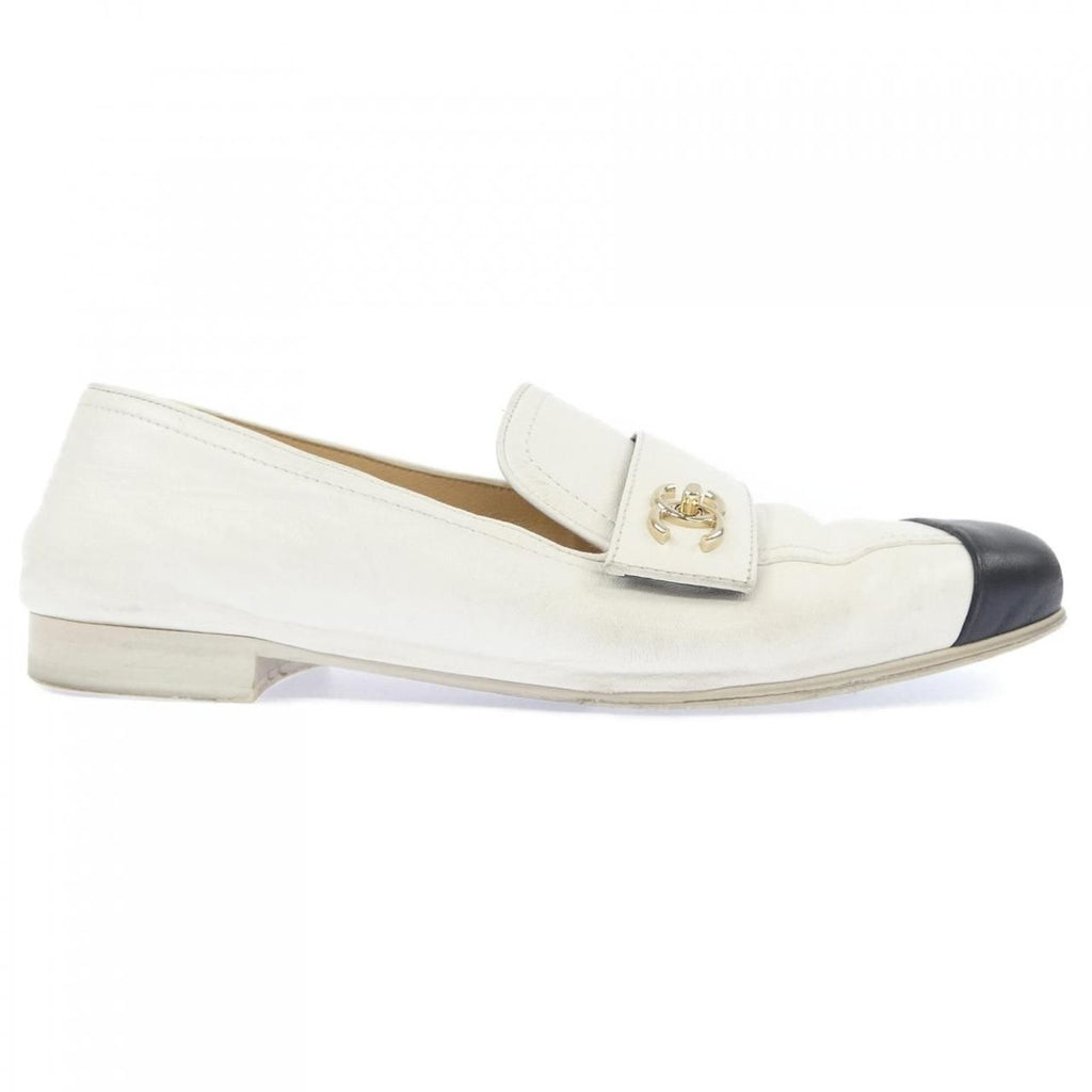 Chanel Shoes Black 37 White