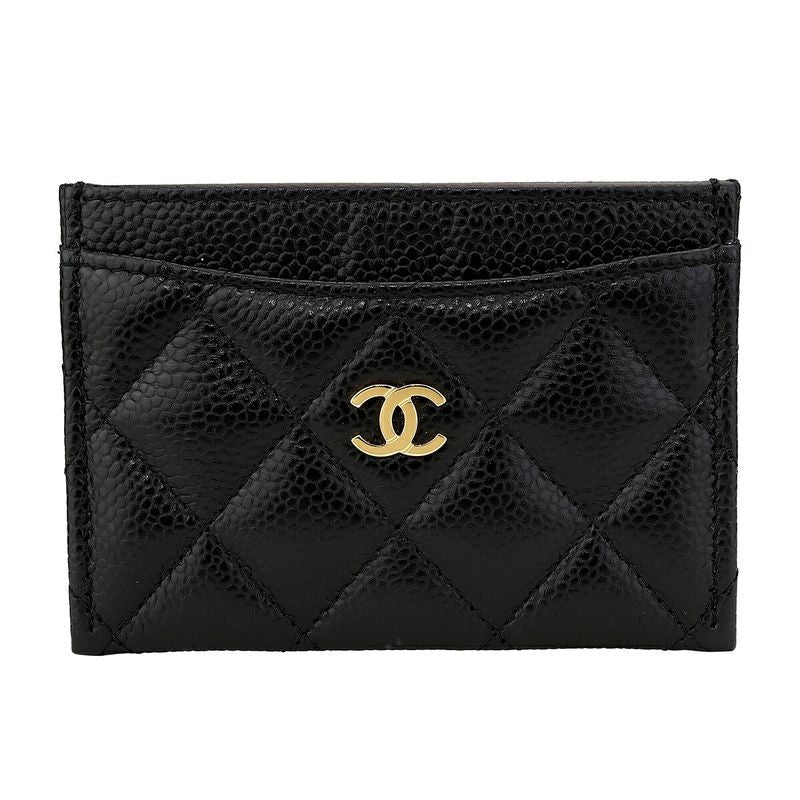 Chanel Card Case Porte-Cartes Classic Black — view 3