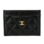 Chanel Card Case Porte-Cartes Classic Black — view 3