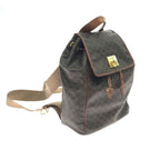 Celine Rucksack Scratch Stains Brown