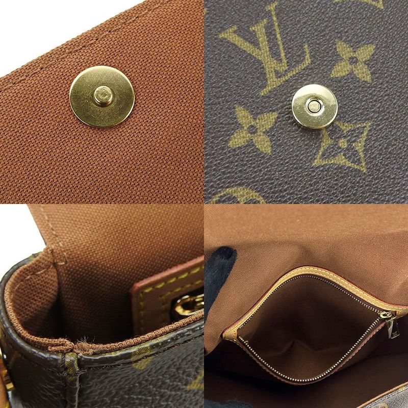 Louis Vuitton Shoulder Bag Mini Looping Monogram Leather Casual — view 5