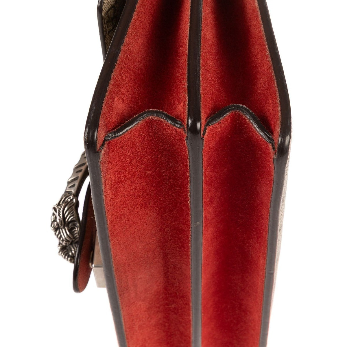 Gucci Dionysus Beige Red Supreme Canvas Shoulder Bag — view 8