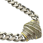 Christian Dior Necklace Choker Jewelry Accessories Vintage Metal — view 3