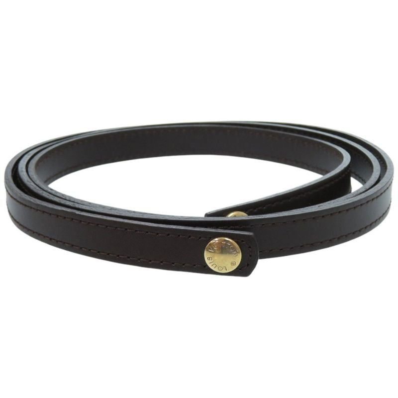 Louis Vuitton Leather Brown Shoulder Strap 0610