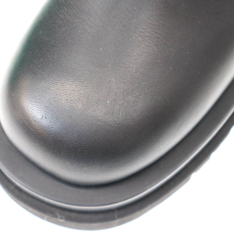Bottega Veneta Lug Side Gore Chelsea Boots Black 34 — view 7