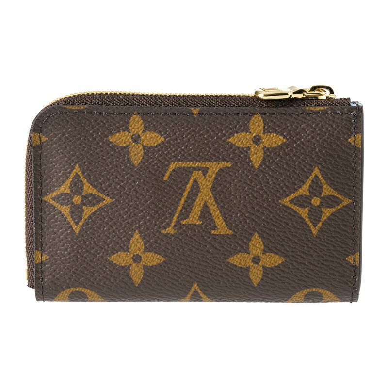 Louis Vuitton Card Case Porte Cles Noir Brown Olympe Blue — view 3