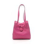 Fendi Tote Bag Origami Medium 8 Bh414 Pink Purple Leather — view 2