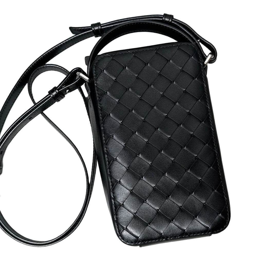 Bottega Veneta Intrecciato Getaway Phone Pouch — view 2