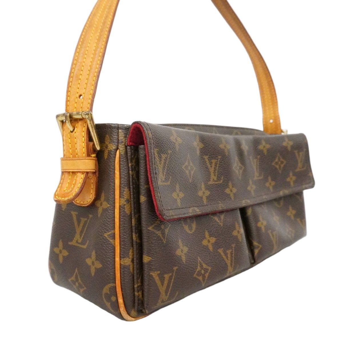 Louis Vuitton Shoulder Bag Monogram Viva Cite Brown — view 2