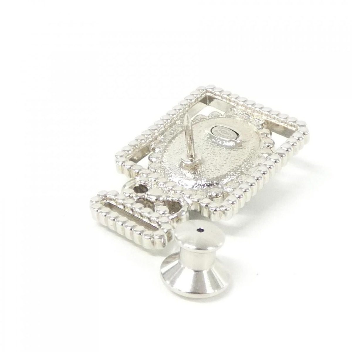 Chanel Pin Brooch Black — view 3