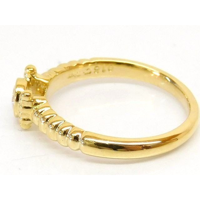 Dior 18k Yellow Gold Ring Diamond