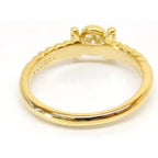 Dior 18k Yellow Gold Ring Diamond