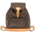 Louis Vuitton Montsouris MM Monogram Backpack Bag 1340