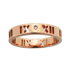 Tiffany & Co Ring Atlas Earrings 18k Pink Gold Diamond No 10 — view 2