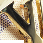 Louis Vuitton Ceinture LV Initial Ivory Damier Azur Canvas Reversible 100/40 — view 7