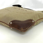 Prada Shoulder Bag Beige Brown Bt0536 Jacquard — view 8