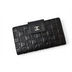 Chanel Wallet Clasp Lambskin Icon Black — view 2