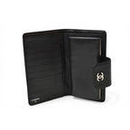 Chanel Wallet Clasp Lambskin Icon Black — view 5