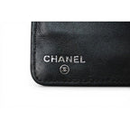 Chanel Wallet Clasp Lambskin Icon Black — view 6