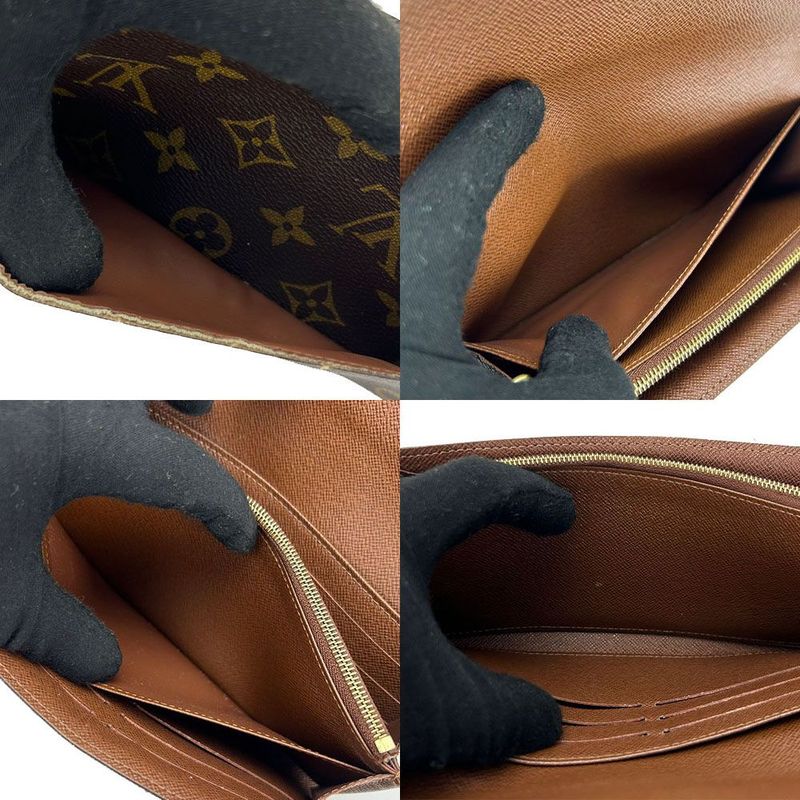 Louis Vuitton Bifold Long Walletportefeuille Sarah Monogramaccessorieswome — view 8