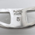 Gucci Ring Silver Interlocking