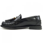 Dior D-academy Loafers Gold Tone Metal Tassel Shoes — view 2