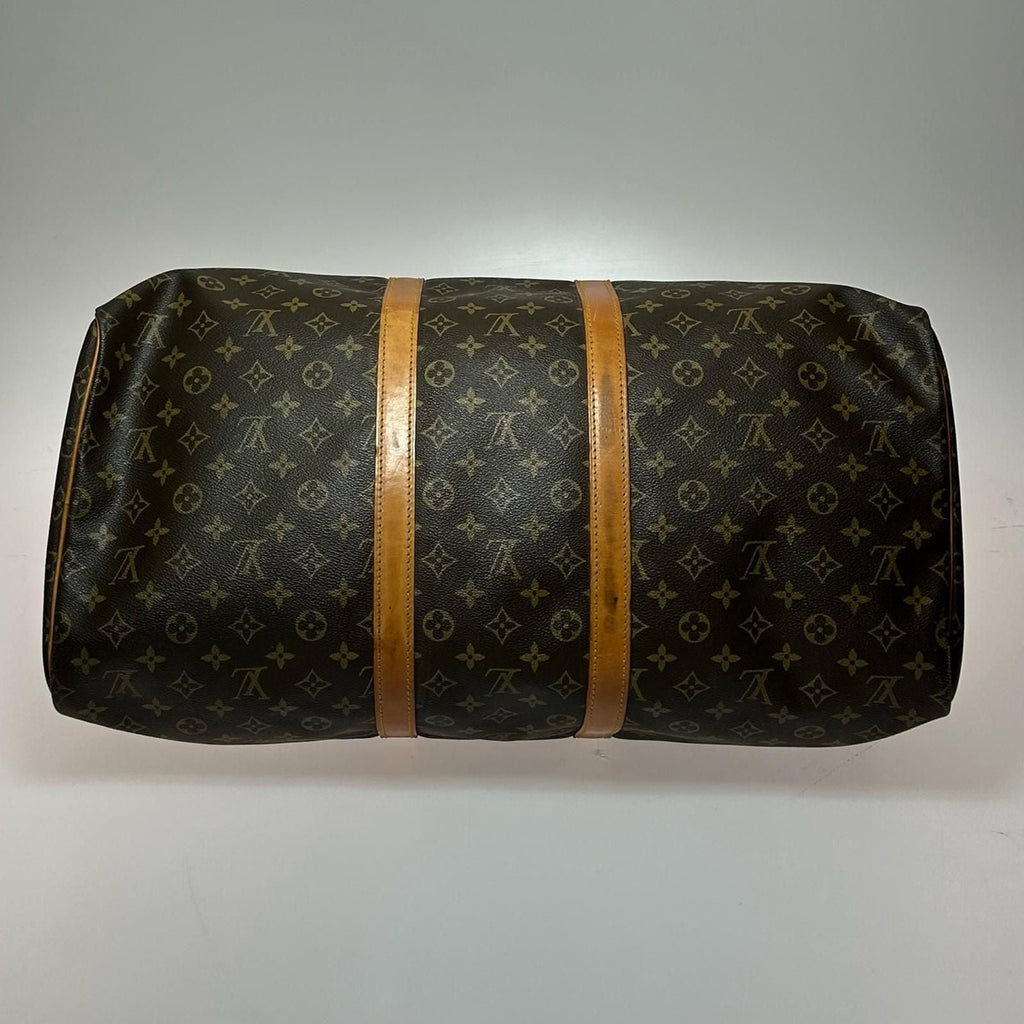 Louis Vuitton Monogram Keepall 55 Boston Bag — view 6