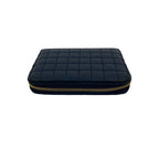 Celine CC Charm Compact Wallet Quilted Leather Round Zip Bifold — view 3