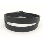 Louis Vuitton Neogram Bracelet Leather Metal Black M6257 — view 2