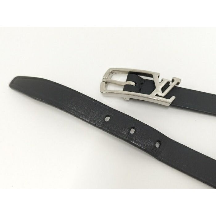 Louis Vuitton Neogram Bracelet Leather Metal Black M6257 — view 5