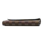 Louis Vuitton Long Wallet Portefeuille Sarah Damier Canvas Ebene — view 3