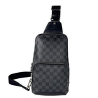 Louis Vuitton Damier Graphite Sling Bag Black
