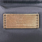 Gucci Tote Bag Navy Diamante Nylon — view 6
