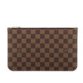 Louis Vuitton Neverfull Pouch Brown Damier Ebene