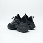 Christian Dior D-connect Sneakers Shoes Rubber Fabric Leather Black Logo — view 4