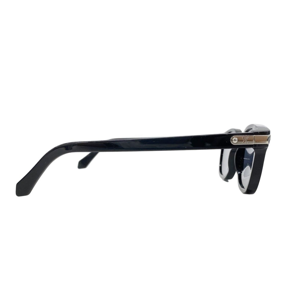 Louis Vuitton Sunglasses LV Signature Square Round Noir Eyewear — view 2