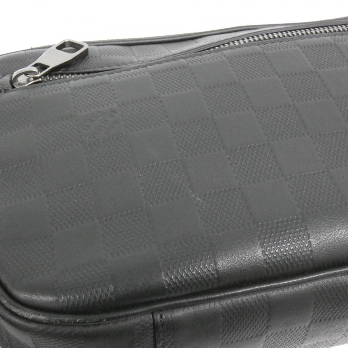 Louis Vuitton Damier Infini Ambler Shoulder Bag Onyx Mat — view 4