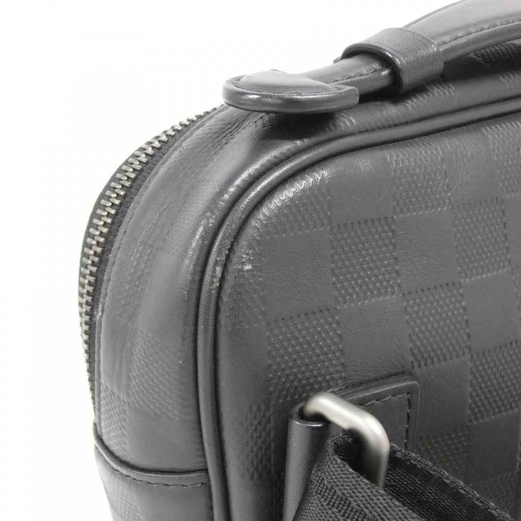Louis Vuitton Damier Infini Ambler Shoulder Bag Onyx Mat — view 6
