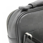 Louis Vuitton Damier Infini Ambler Shoulder Bag Onyx Mat — view 6