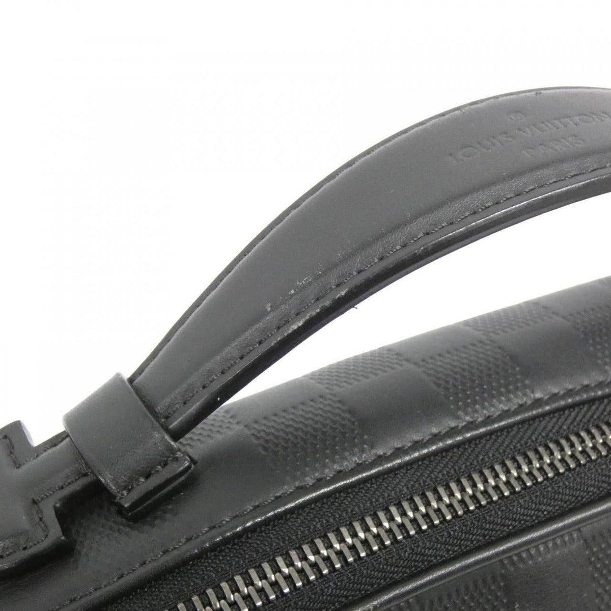 Louis Vuitton Damier Infini Ambler Shoulder Bag Onyx Mat — view 7