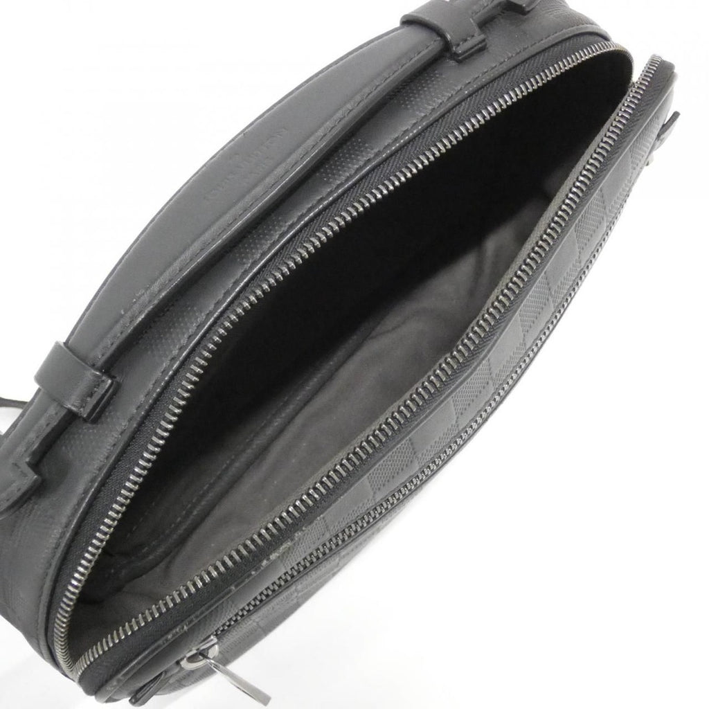 Louis Vuitton Damier Infini Ambler Shoulder Bag Onyx Mat — view 9