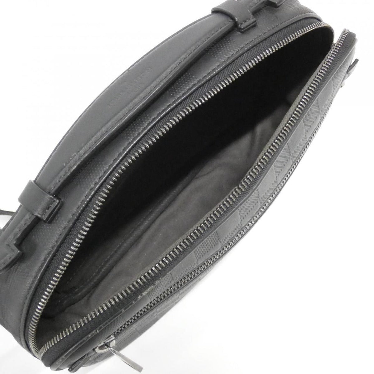 Louis Vuitton Damier Infini Ambler Shoulder Bag Onyx Mat — view 9