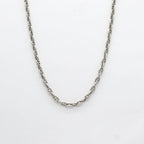 Hermes Mini Chaine D'ancre Serie Necklace Pendant Choker 925 Silver