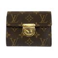 Louis Vuitton Monogram Portefeuille Koala Brown Fold Wallet Compact